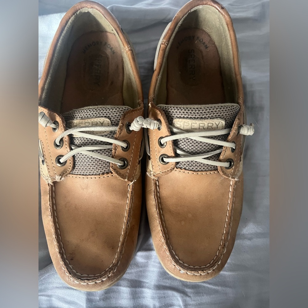 Sperry Womens Boat Shoes Size 9.5